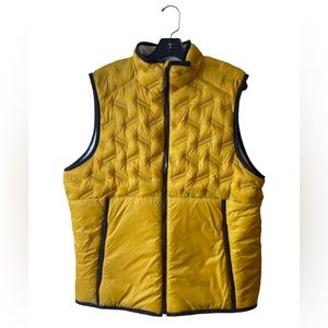 Old Navy Water-Resistant Sherpa-Lined Puffer Vest for Men Size Large L